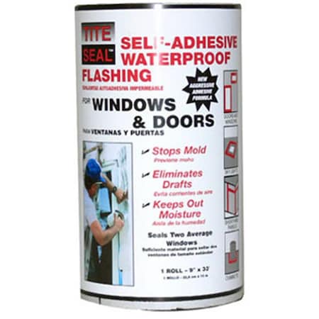 Cofair TS933 9 in. x 33 ft. Self-Adhesive Waterproof Flashing For Windows & Doors CO569097